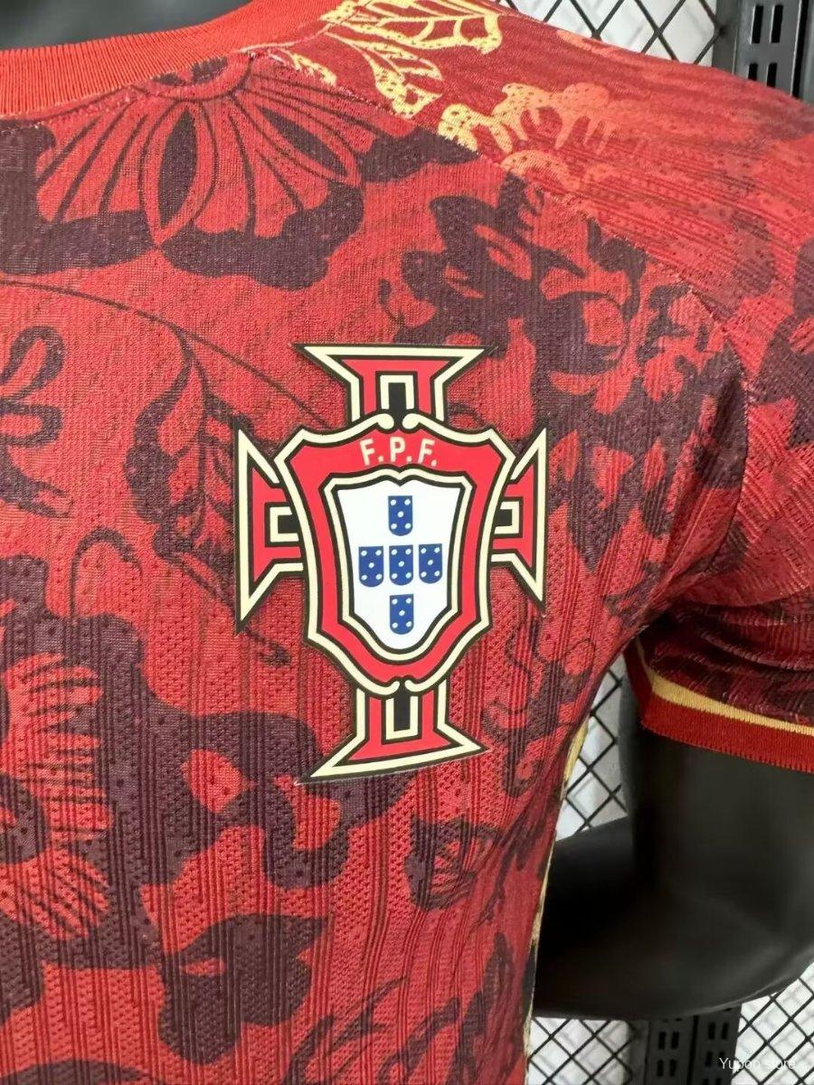 Maillot football Portugal Version Red Rouge *Player Version* 2024/25