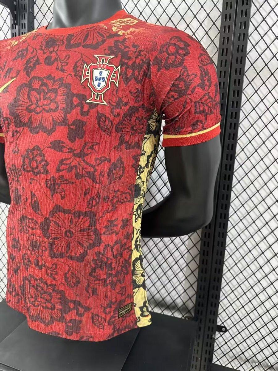 Maillot football Portugal Version Red Rouge *Player Version* 2024/25