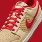 NIKE DUNK LOW ROUGE BEIGE RED