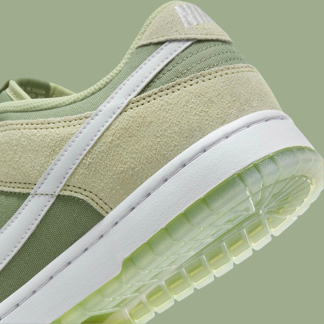 NIKE DUNK LOW OIL GREEN OLIVE VERT