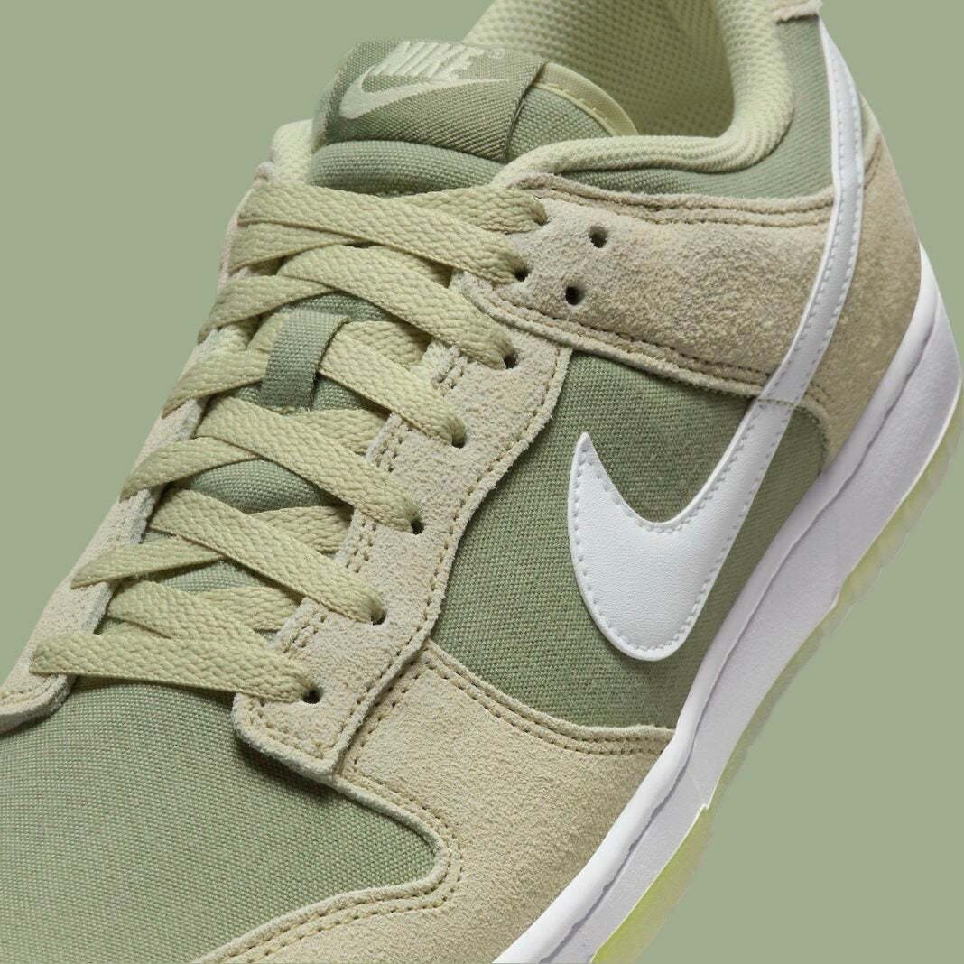 NIKE DUNK LOW OIL GREEN OLIVE VERT