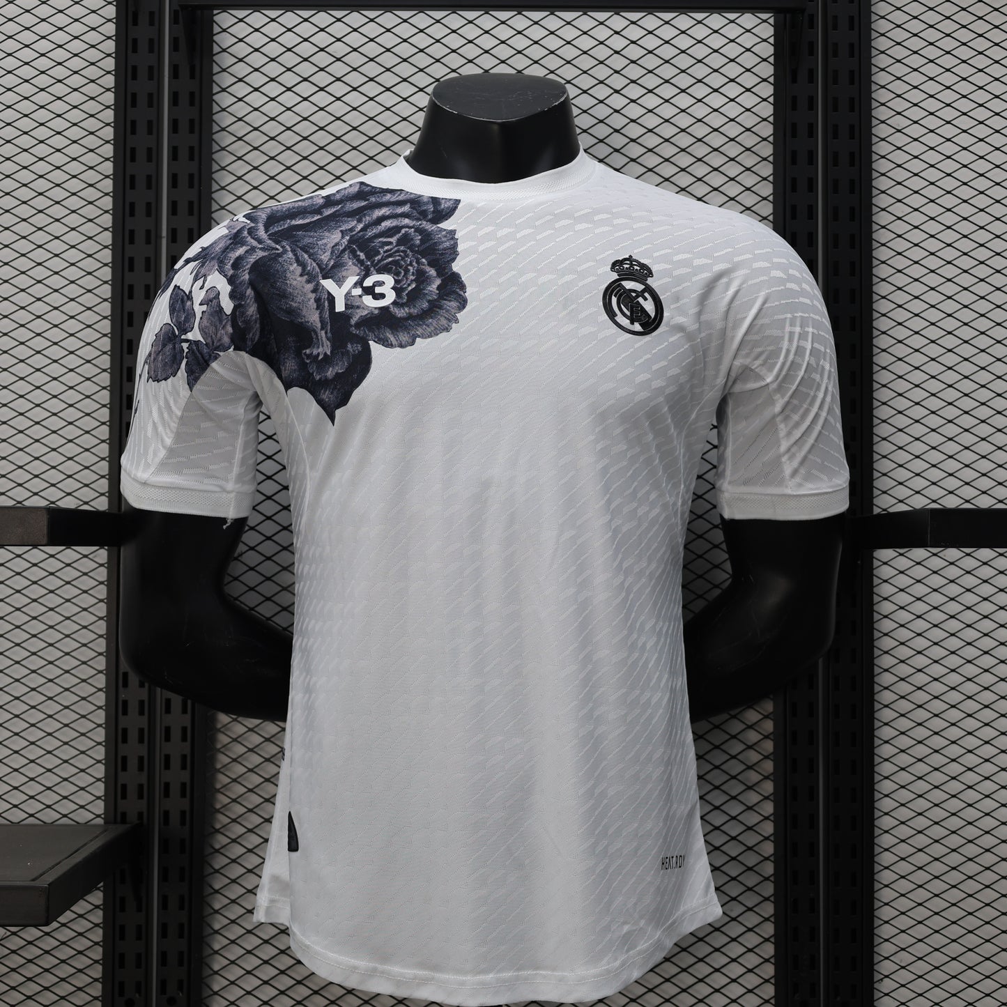 Maillot football Real Madrid Y3 Yamamoto Blanc White Player Version 2024/25