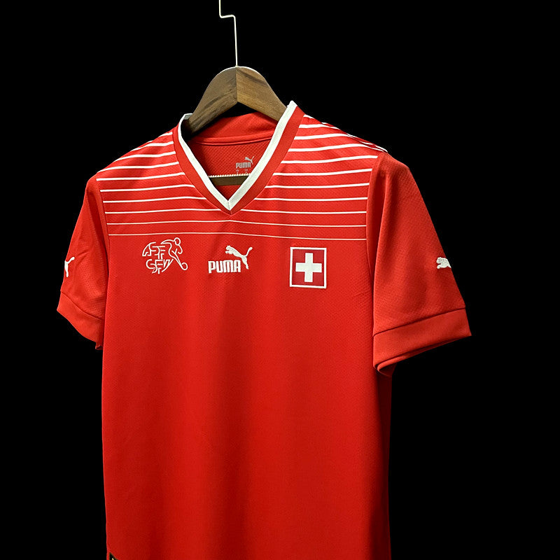 Maillot Suisse Switzerland domicile  2022