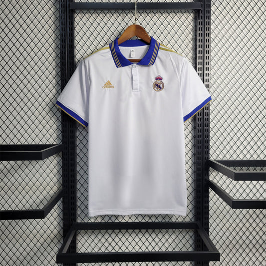 Polo Real Madrid blanc 2023/24