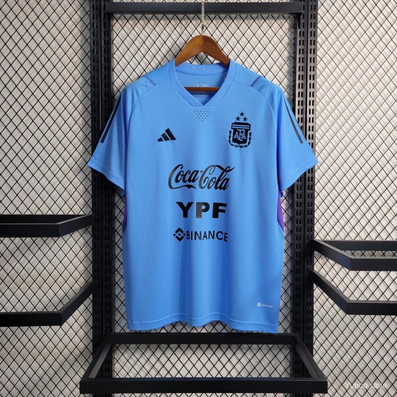 Maillot Argentine Argentina training bleu 2023/24