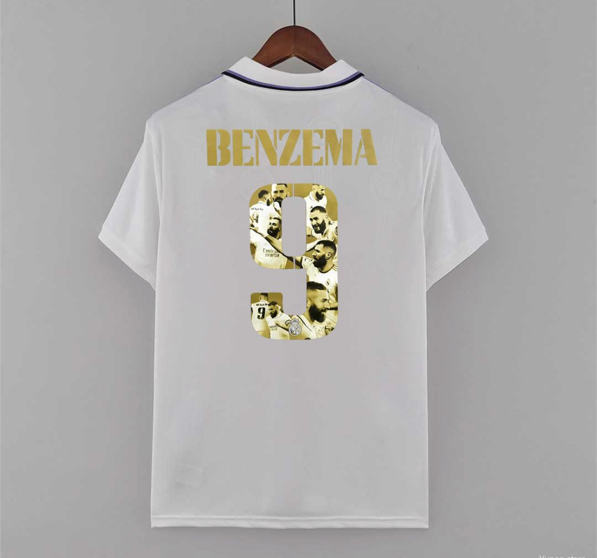 Maillot Real Madrid domicile Benzema Ballon d’or