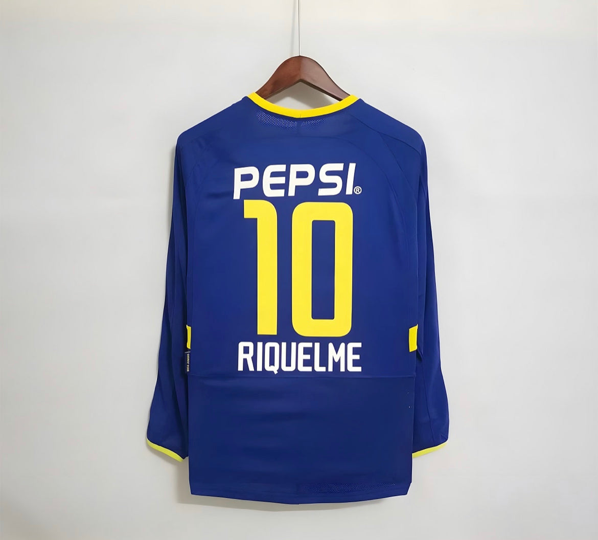 Maillot Boca Junior RIQUELME domicile LS 2003/04