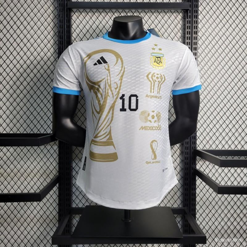 Maillot Argentine/Argentina Special World Cup Player Version 2022