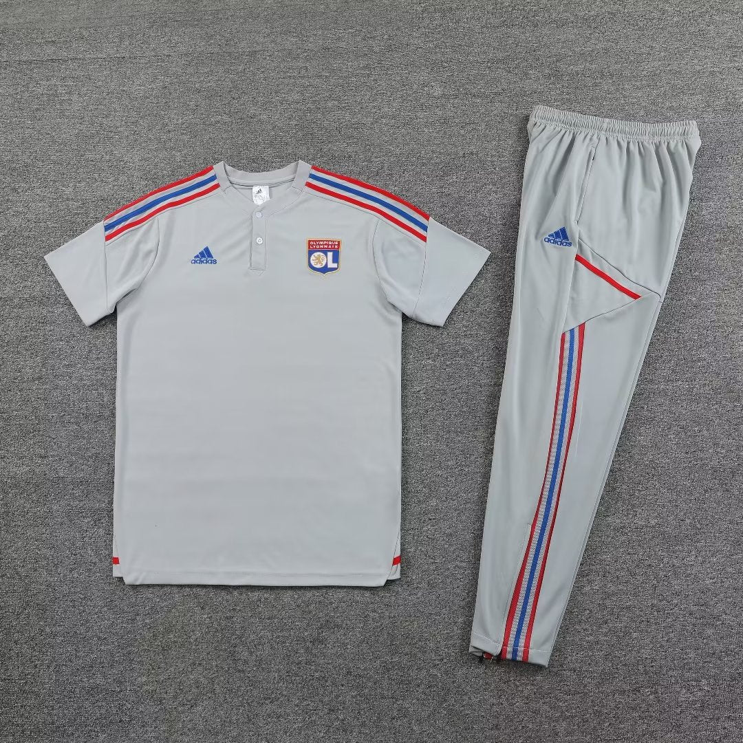 Survêtement Polo OL/Lyon gris 2023/24