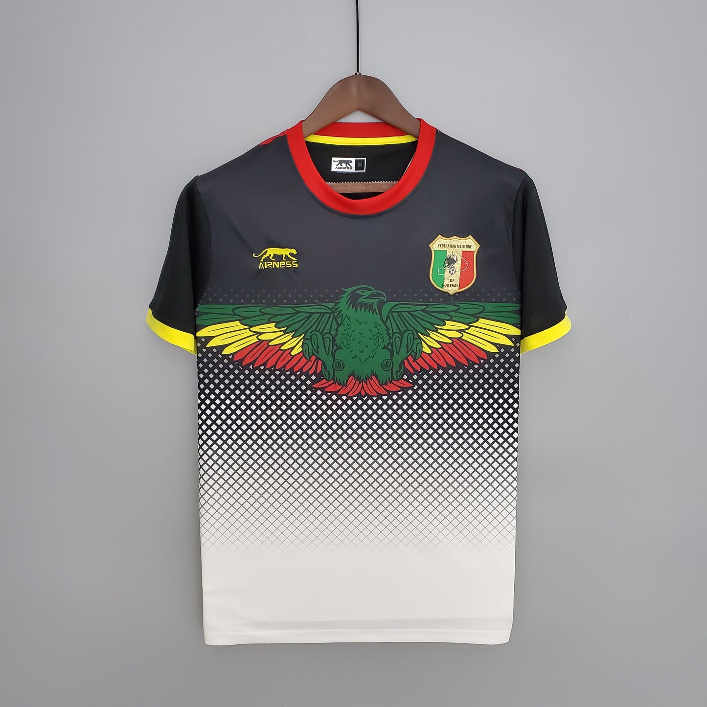 Maillot Mali noir/blanc 2022