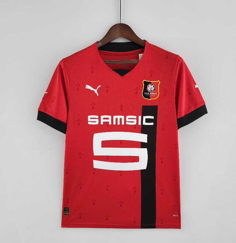 Maillot Rennes Stade Rennais domicile 2022/23