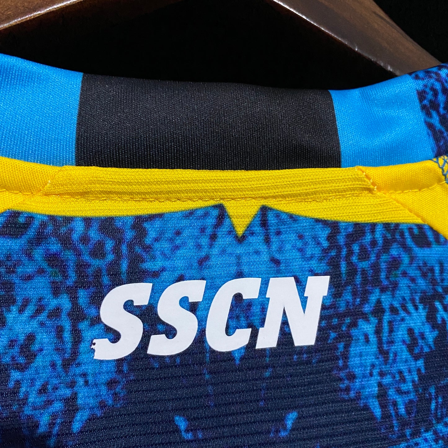 Maillot Naples Napoli Marcelo Burlon Edition Jaune