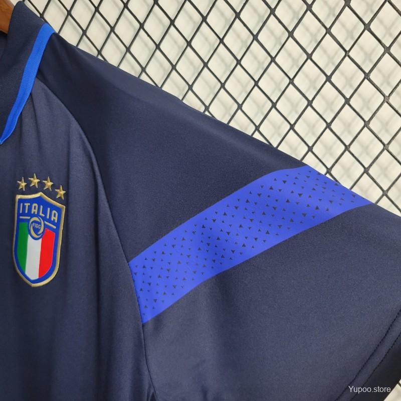 Polo Italie/Italy Bleu 2023/24