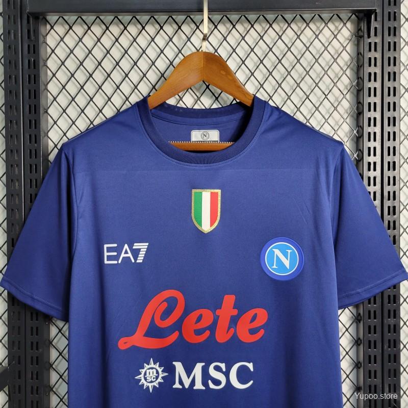 Maillot Naples Napoli training 2023/24