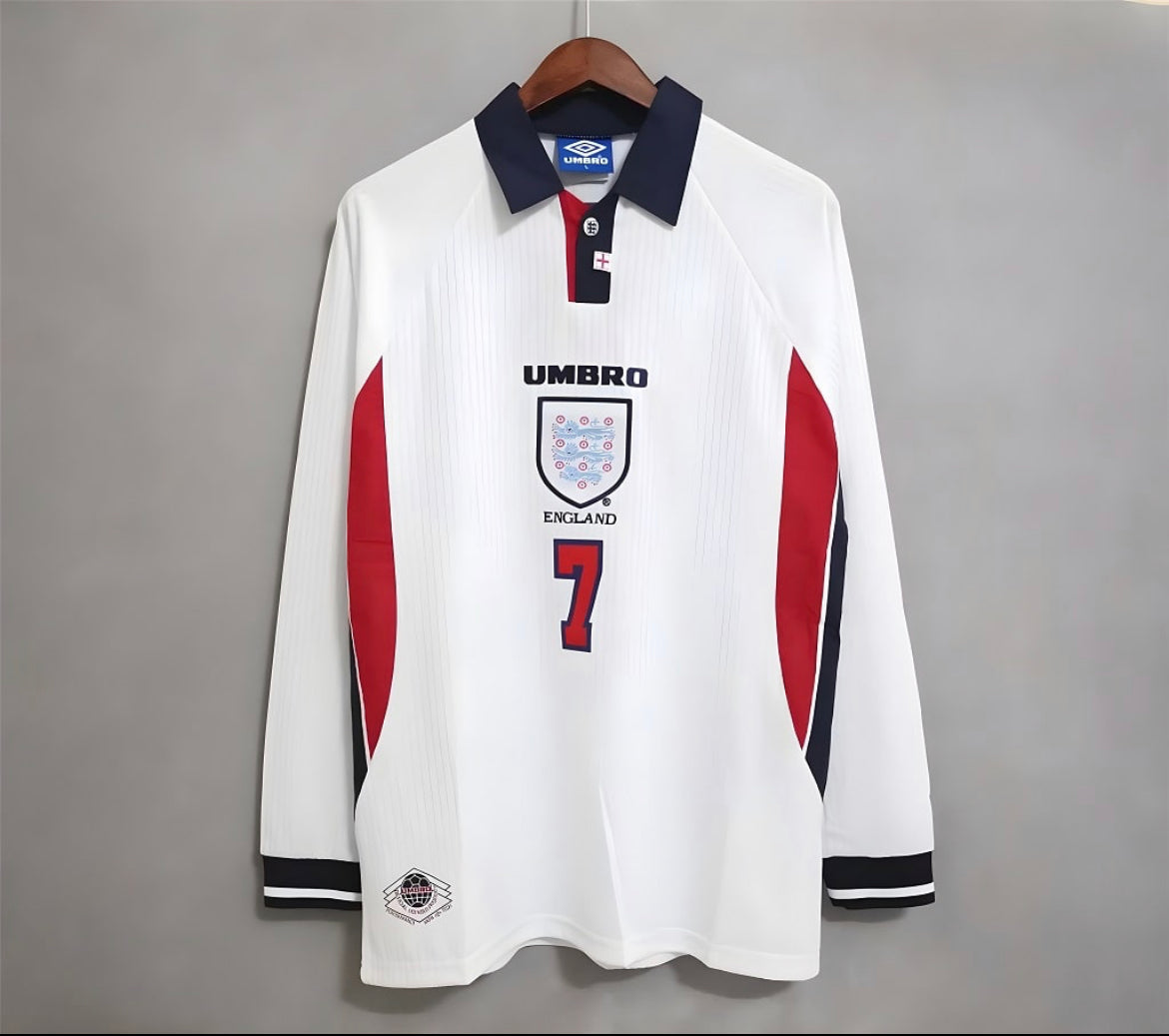 Maillot Angleterre/England domicile BECKHAM 1998