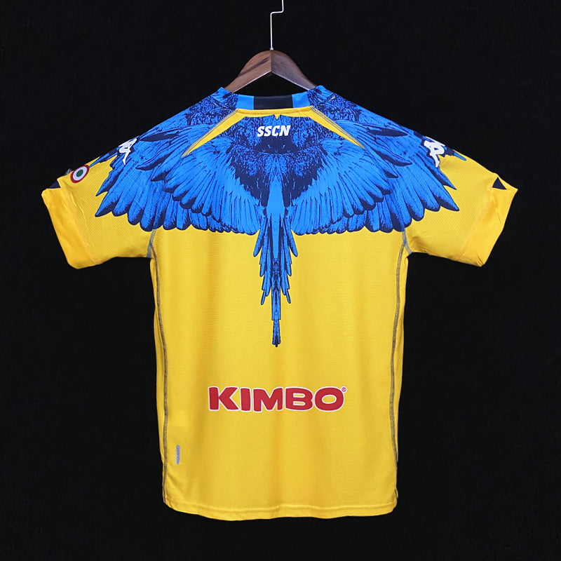 Maillot Naples Napoli Marcelo Burlon Edition Jaune