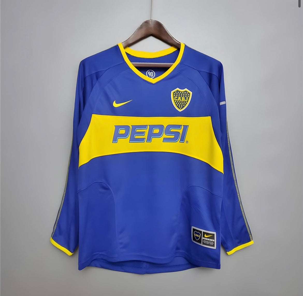 Maillot Boca Junior RIQUELME domicile LS 2003/04