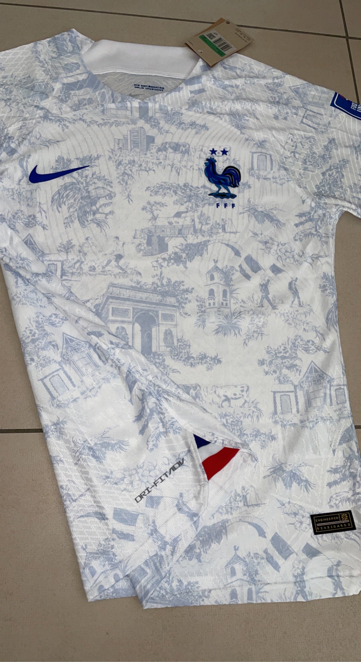 Maillot France exterieur World Cup Player Version 2022/23