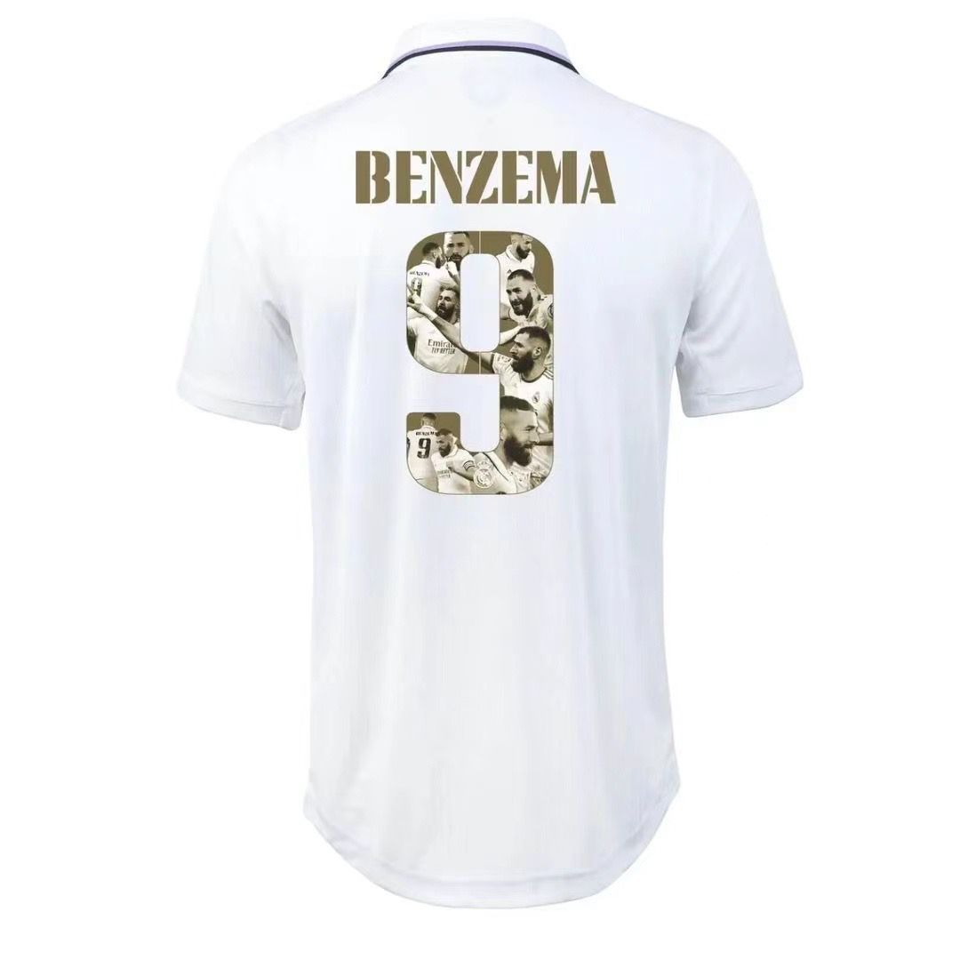 Maillot Real Madrid domicile Benzema Ballon d’or