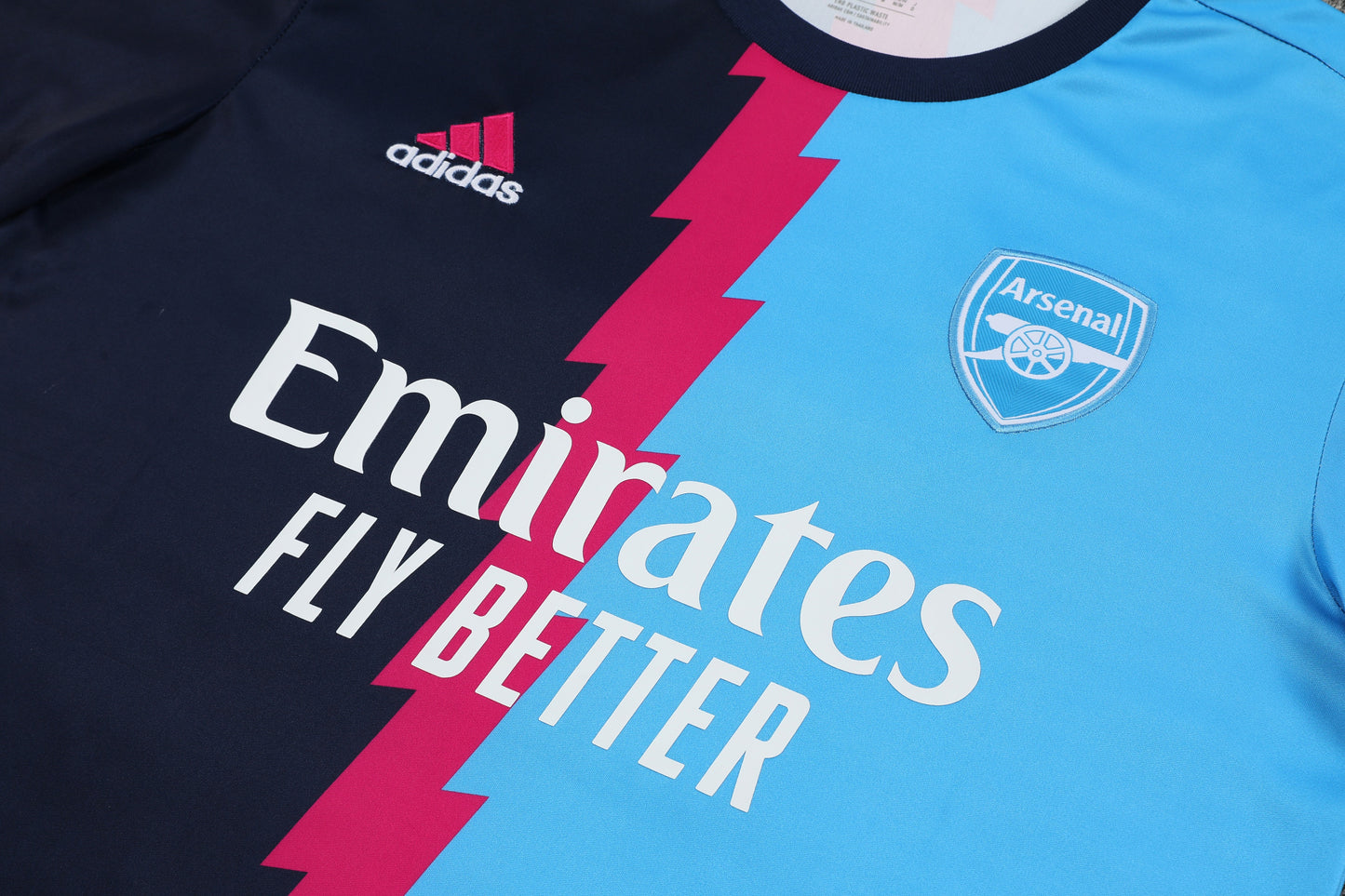 Kit Arsenal training bleu/rose 2023/24