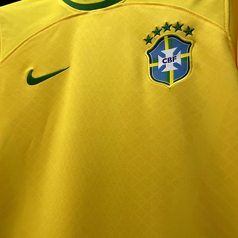 Maillot Bresil Brazil domicile Yellow Concept 2022/23