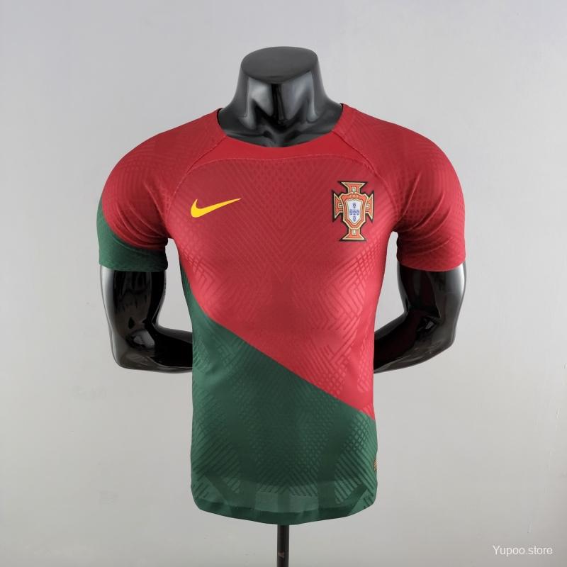 Maillot football Portugal domicile World Cup Player Version 2022/23