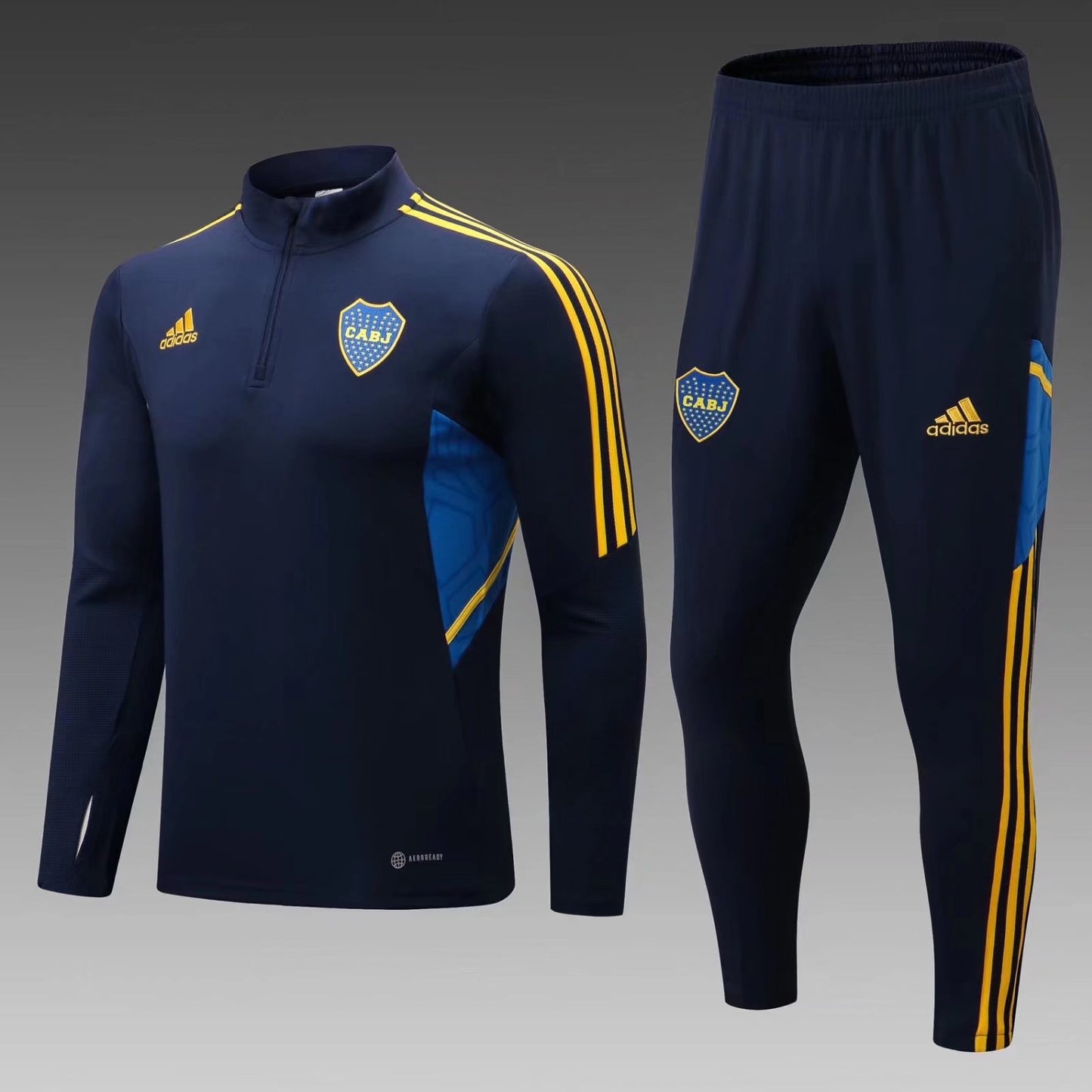 Survêtements Homme | Adidas Pantalon d'entraînement Boca Juniors Tiro Bleu  / Bleu Saphir / Jaune — Dufur