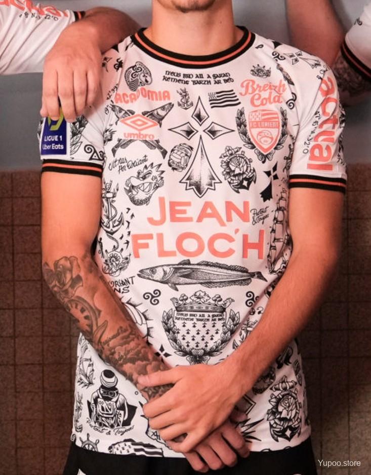 Maillot football Lorient Tattoo Special 2022/23