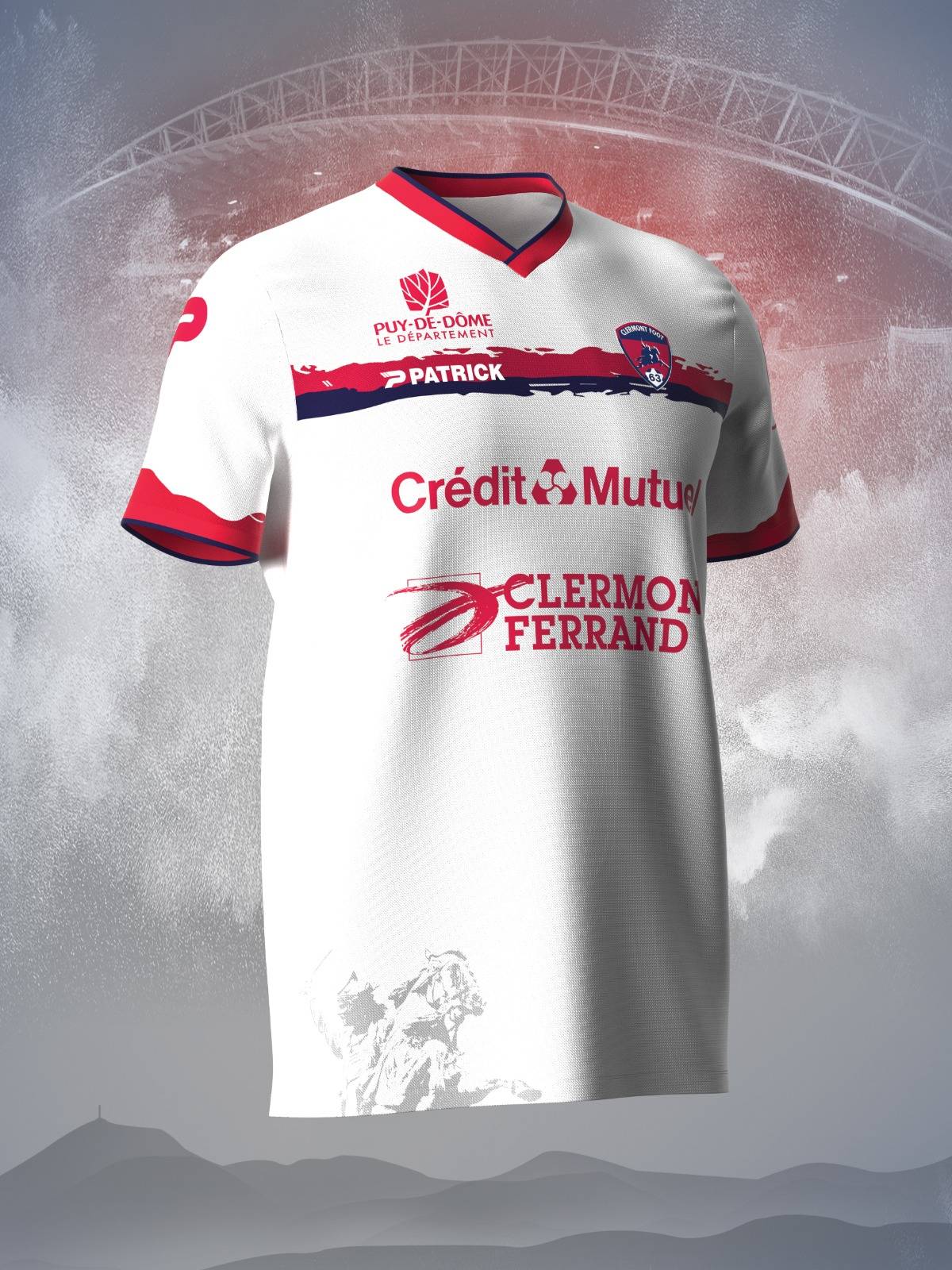 Maillot Clermont Foot exterieur 2021/22