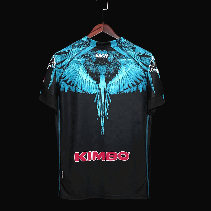 Maillot Naples Napoli Marcelo Burlon Edition Bleu