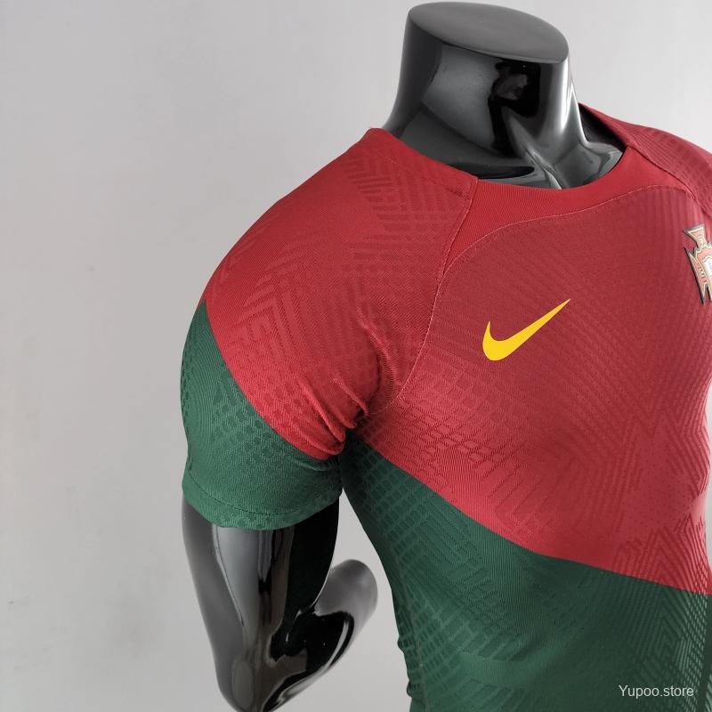 Maillot football Portugal domicile World Cup Player Version 2022/23