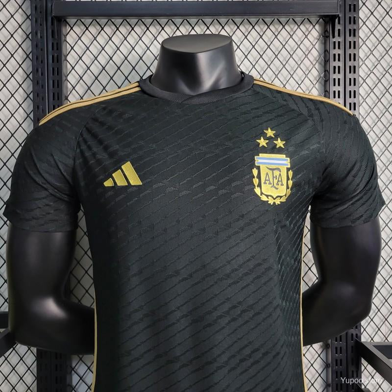 Maillot Argentine/Argentina Special Black Player Version 2023/24