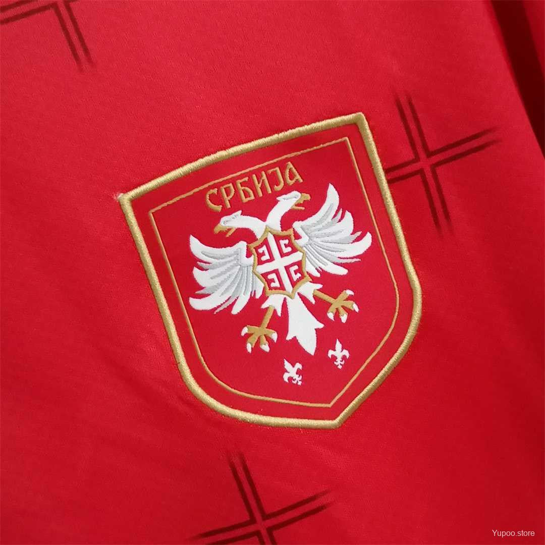 Maillot football Serbie Serbia domicile 2022/23