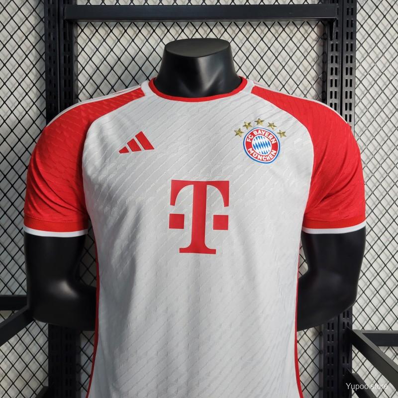 Maillot Bayern Munich White Player Version 2023/24