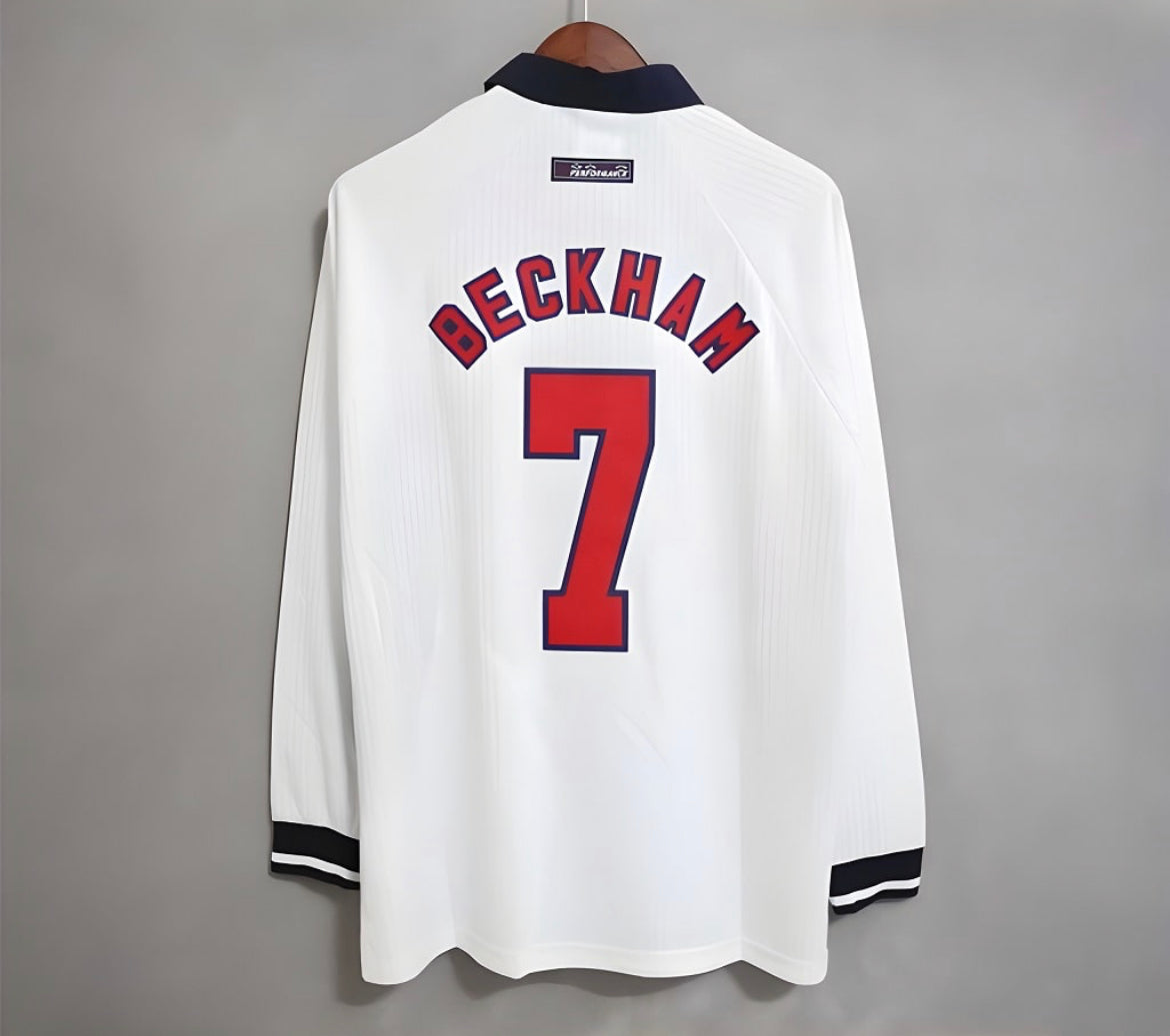 Maillot Angleterre/England domicile BECKHAM 1998