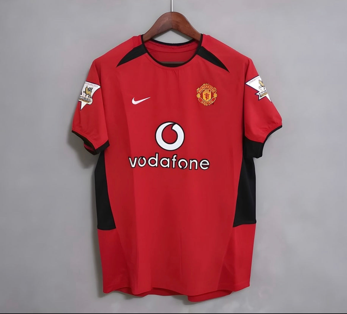 Maillot Manchester United VAN NISTELROOY domicile 2002/04