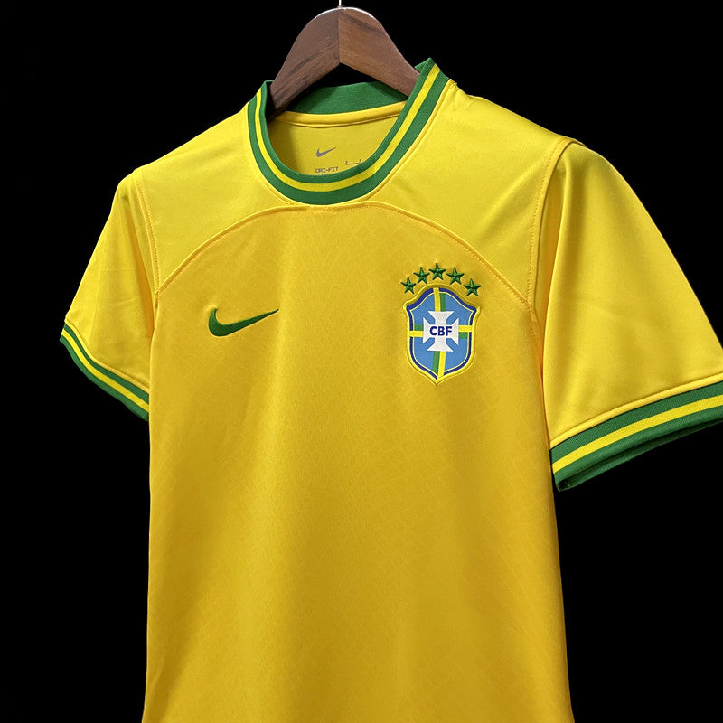 Maillot Bresil Brazil domicile Yellow Concept 2022/23