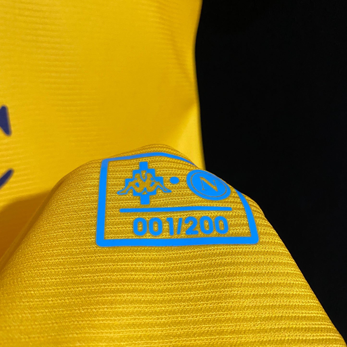 Maillot Naples Napoli Marcelo Burlon Edition Jaune