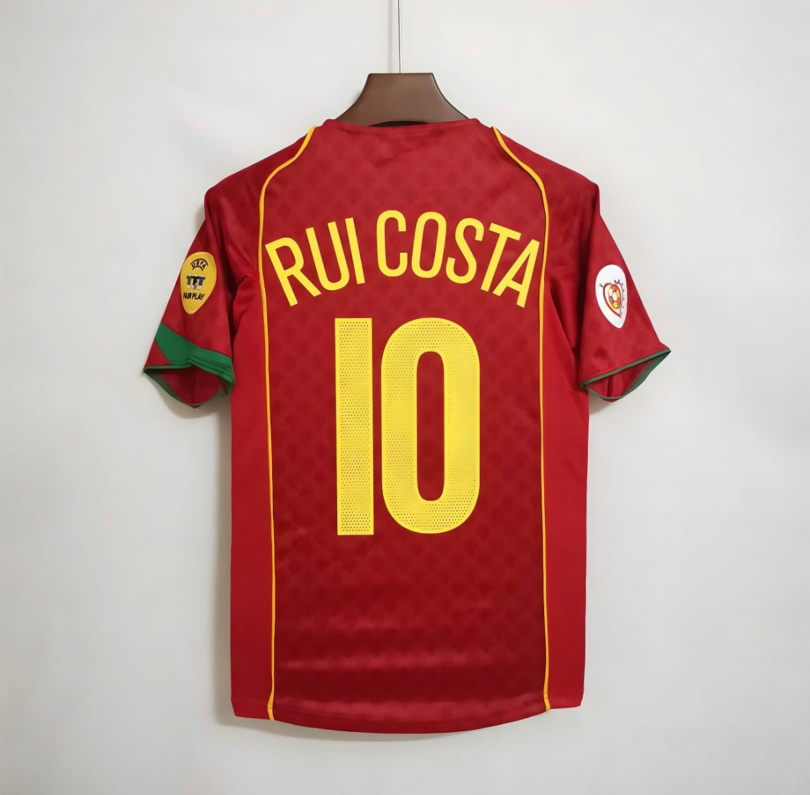 Maillot Portugal RUI COSTA domicile 2004