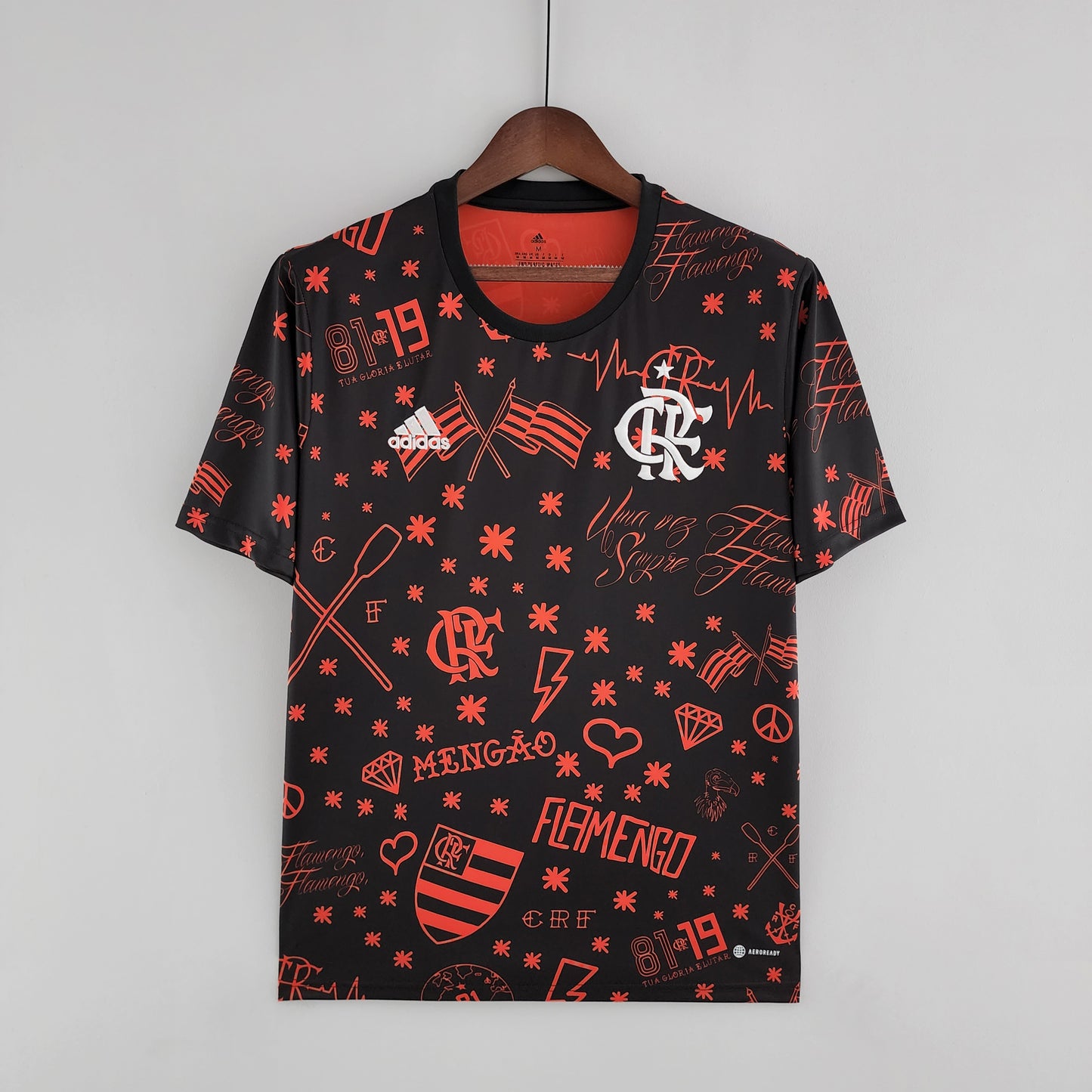 Maillot Flamengo (Brésil) pré-match 2022/23