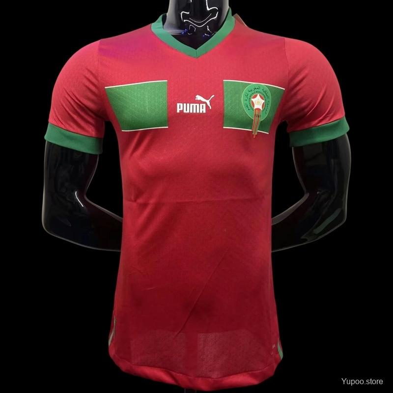 Maillot Maroc/Morocco exterieur World Cup Player Version 2022/23