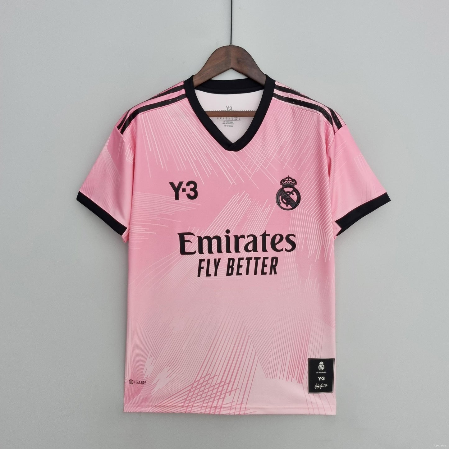 Maillot Real Madrid training Y3 rose 2021/22 – Play-foot