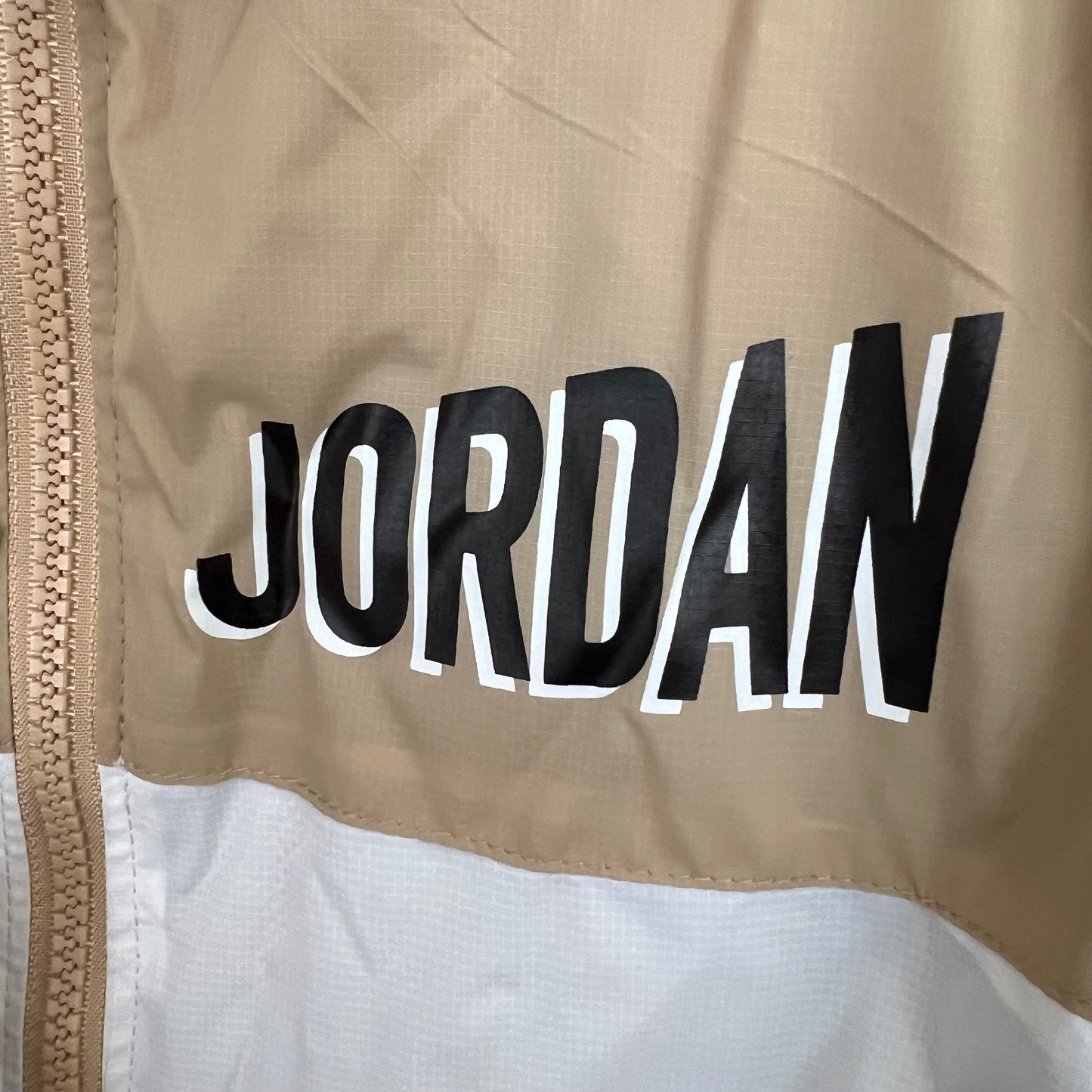 Veste coupe-vent Jordan beige 2023/24