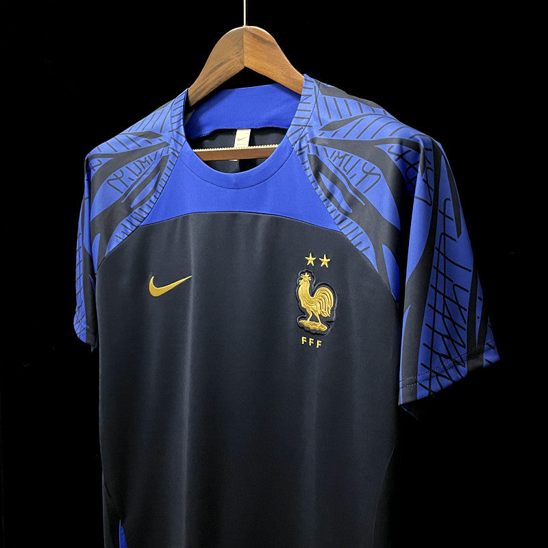 Maillot France training bleu 2022/23