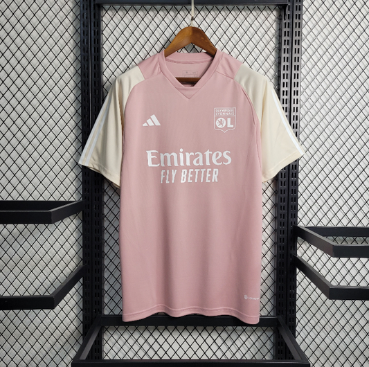 Maillot OL Lyon Training rose 2023/24