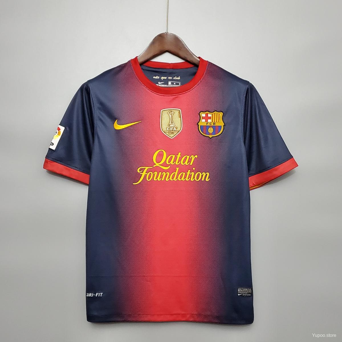 Maillot FC Barcelone Barcelona domicile 2012/13