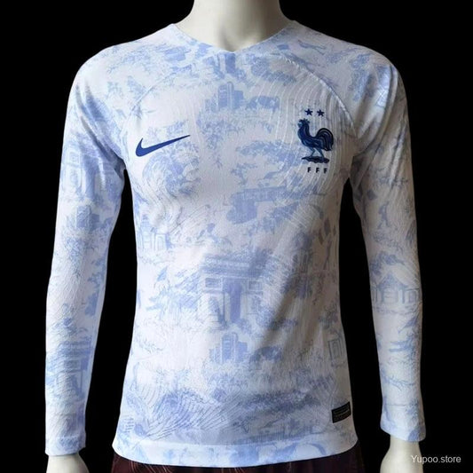 Maillot France exterieur World Cup Player Version LS 2022/23