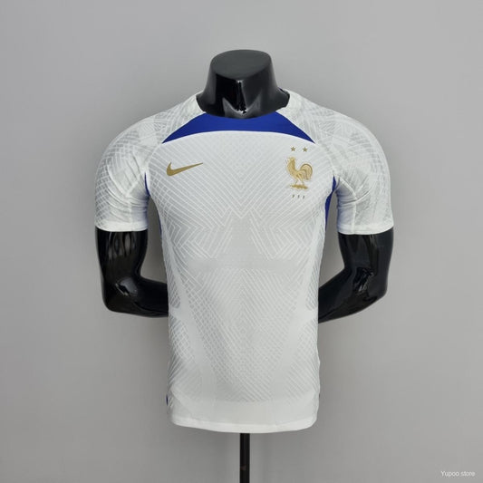 Maillot France training blanc Player Version 2022/23