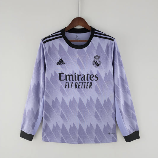 Maillot Real Madrid exterieur LS 2022/23