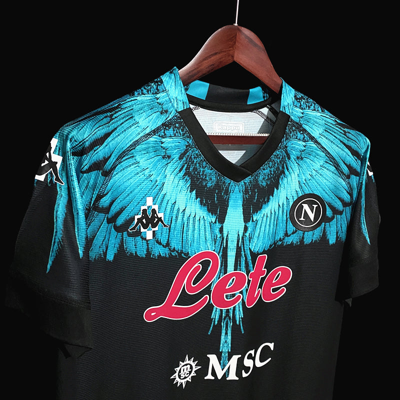 Maillot Naples Napoli Marcelo Burlon Edition Bleu